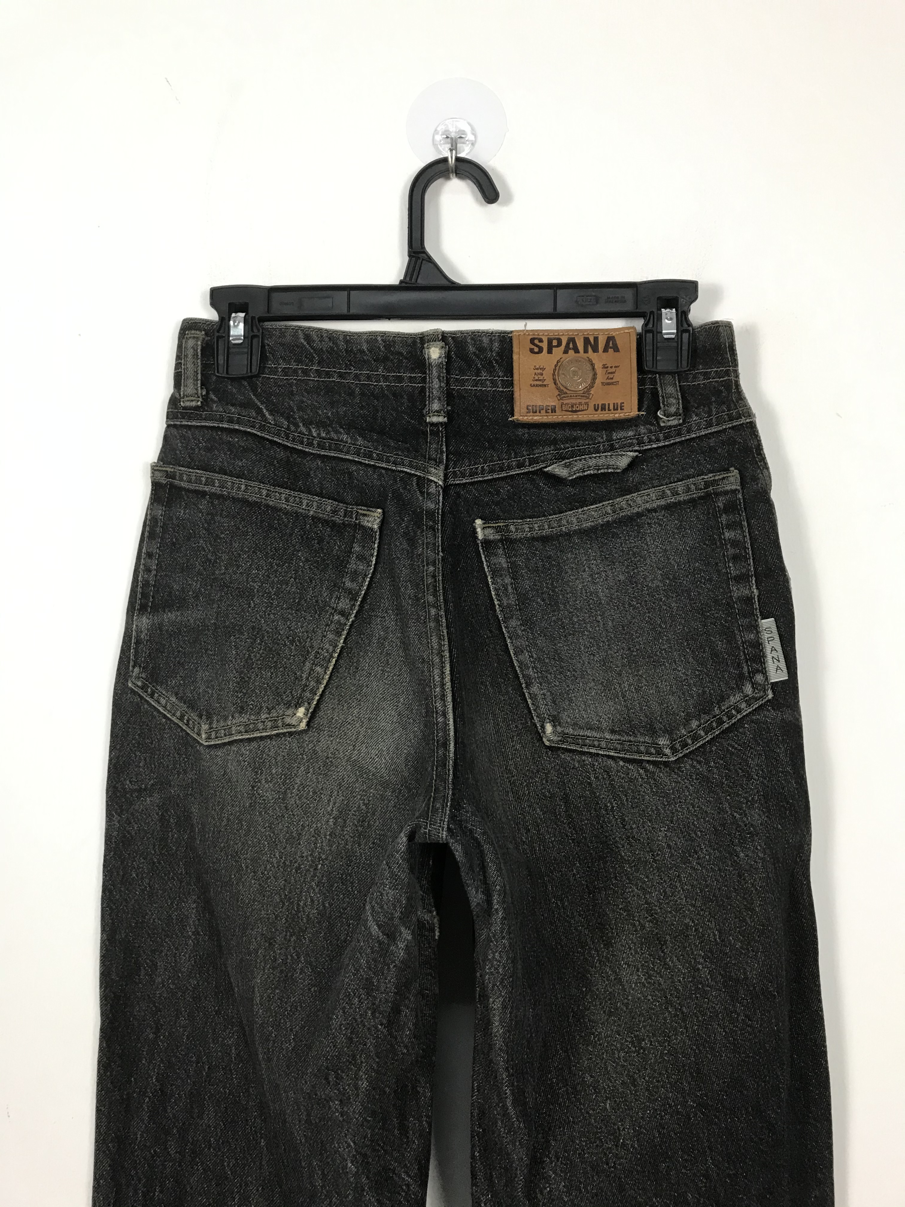 Vintage - Big John Spana Black Denim Jeans #2473 - 9