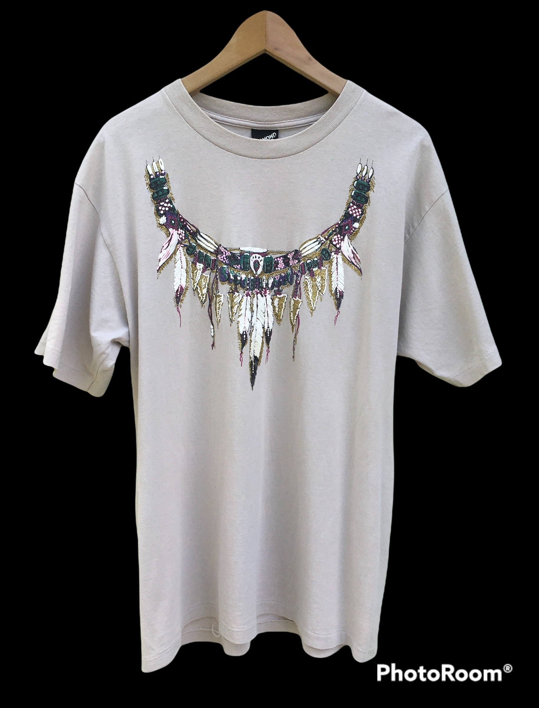 Vintage - Vintage Diamond Dust American Native T-Shirt - 1