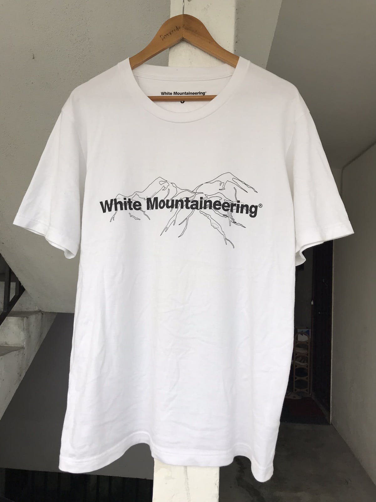 White Mountaineering Spellout Tee - 3