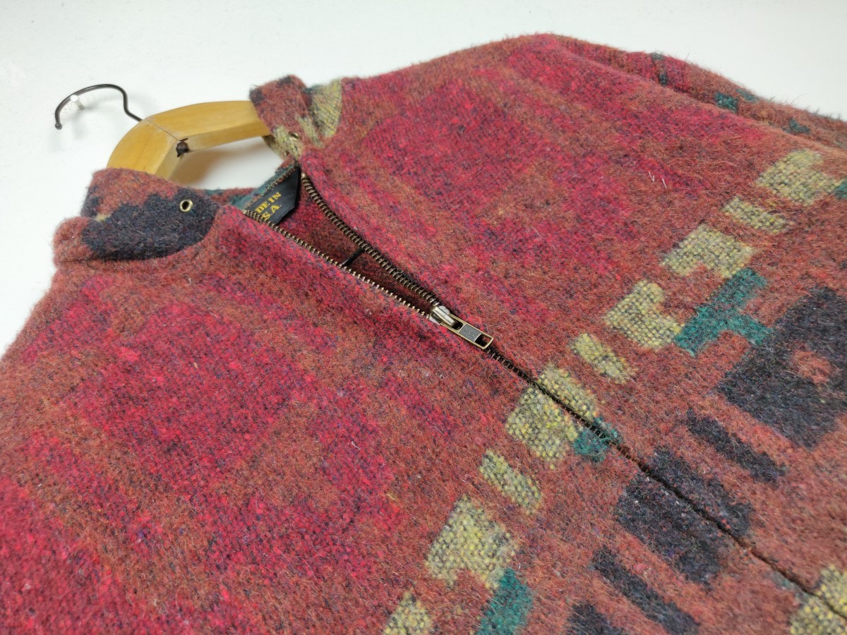 Made In Usa - Vtg Made in USA Art Hoodie Sweater Jacket Out - 6