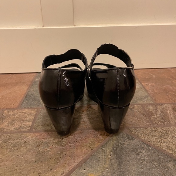 Marni Y2K Patent Leather Wedge Heels vintage - 8