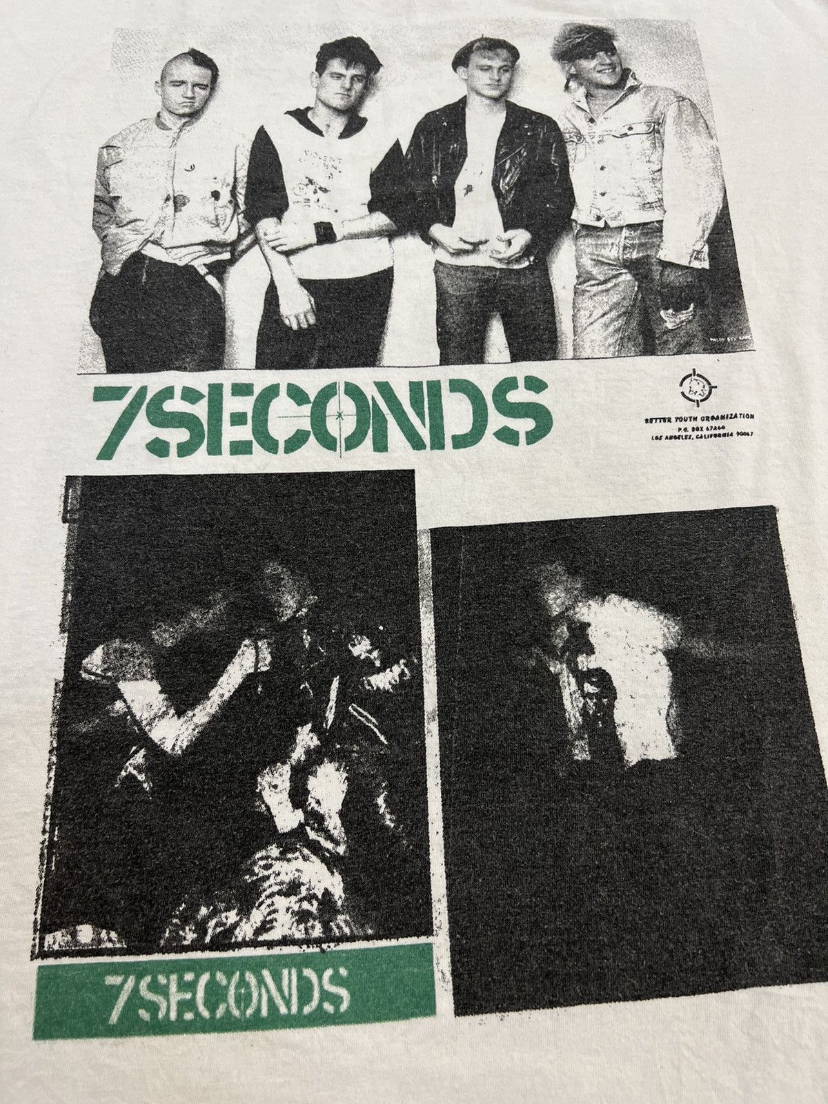 VINTAGE 90’s 7 SECONDS PUNK T-SHIRT - 3