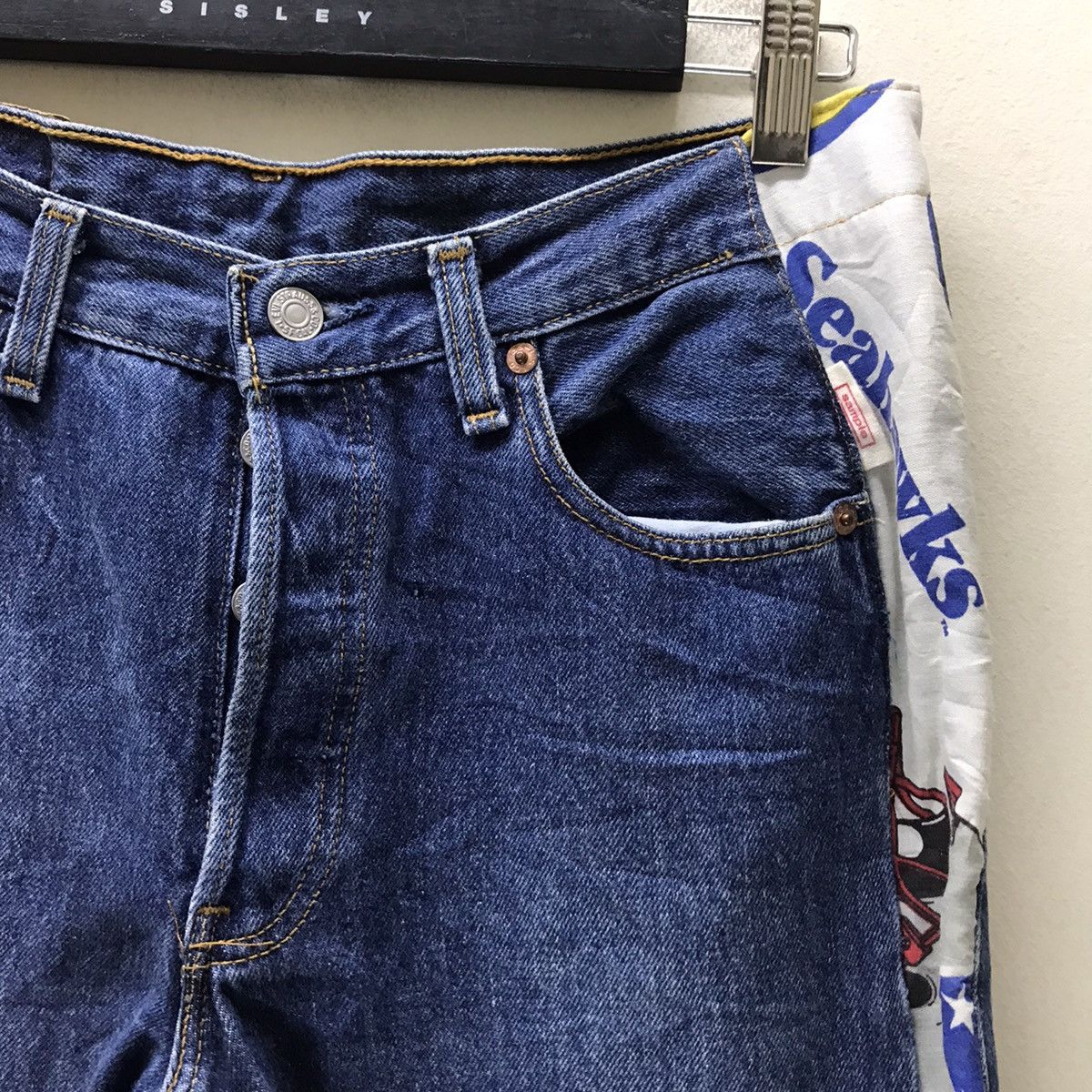 SAMPLE Vintage Levis 501 Needles Rebuild Jeans - 6