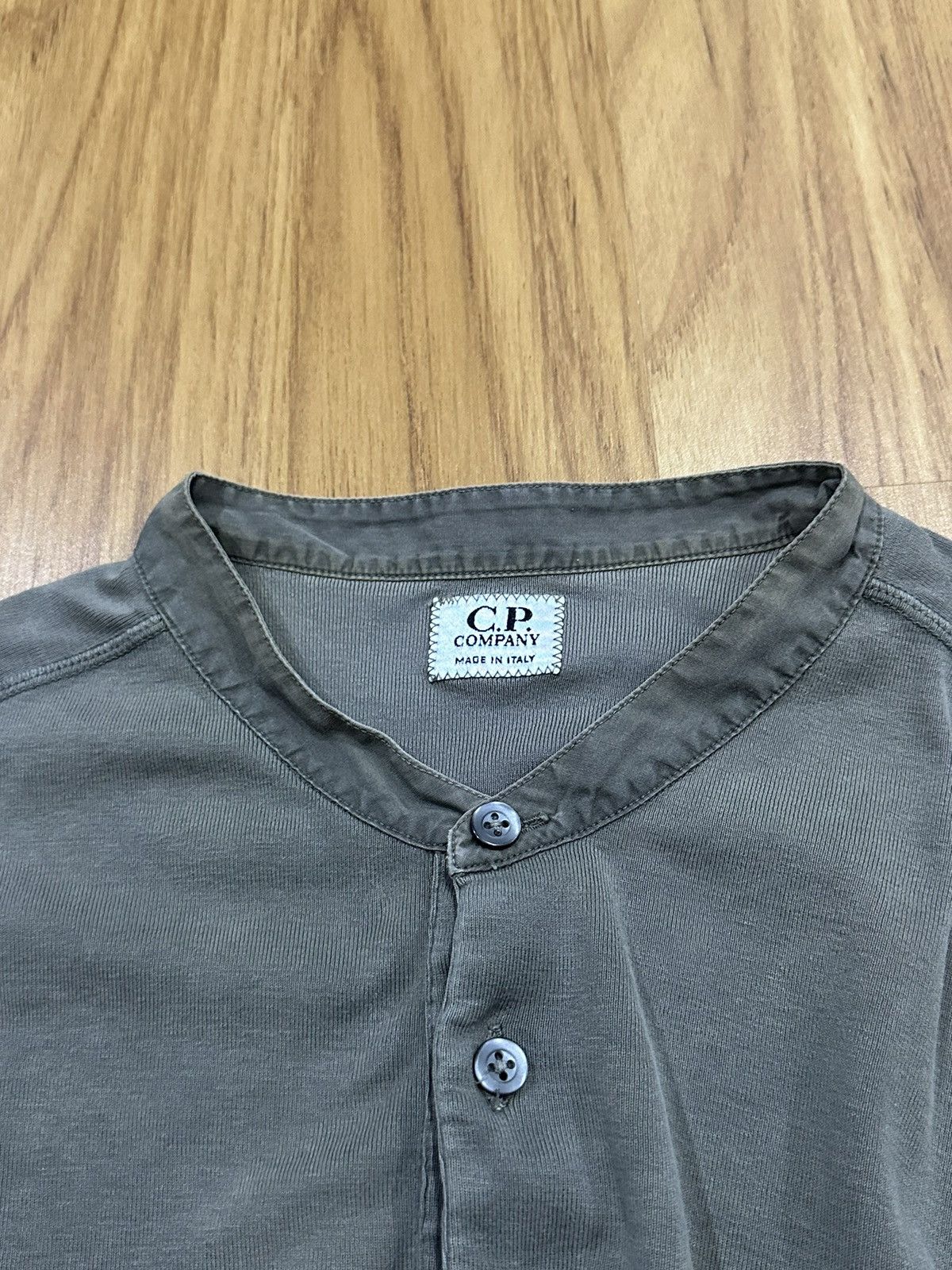 Vintage C.P. Company By Massimo Osti Button Tee - 6