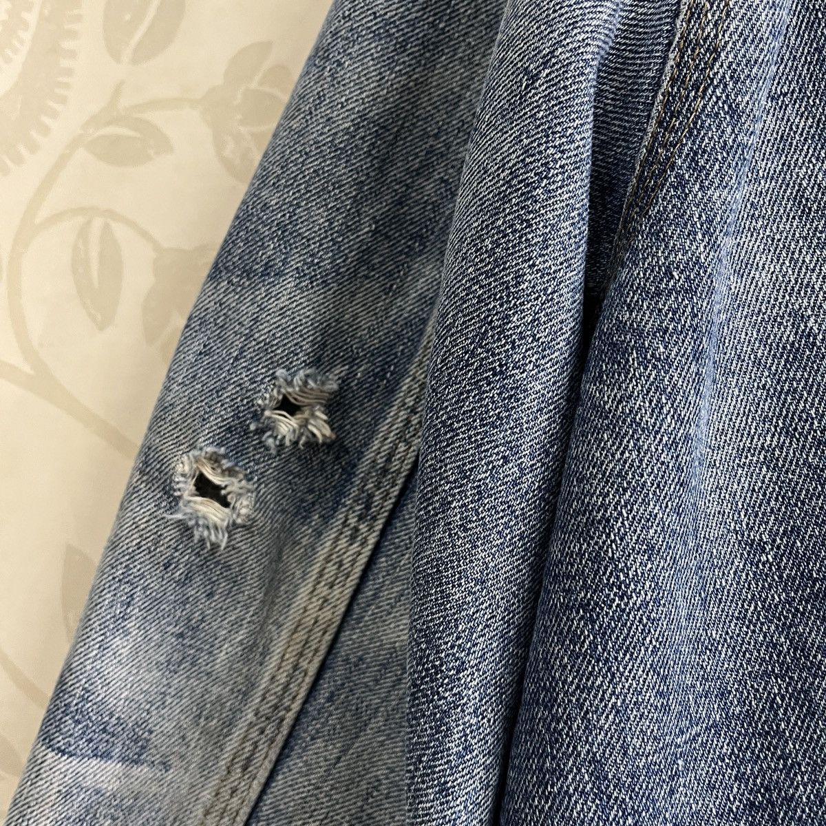 Vintage Carhartt Blanket Denim Jacket Jeans - 14