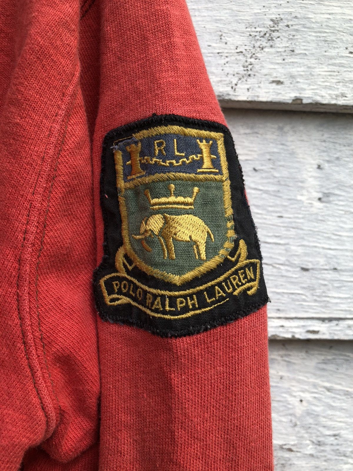 Polo Ralph Lauren Elephant Crown Crest Logo Oversleeve - 4