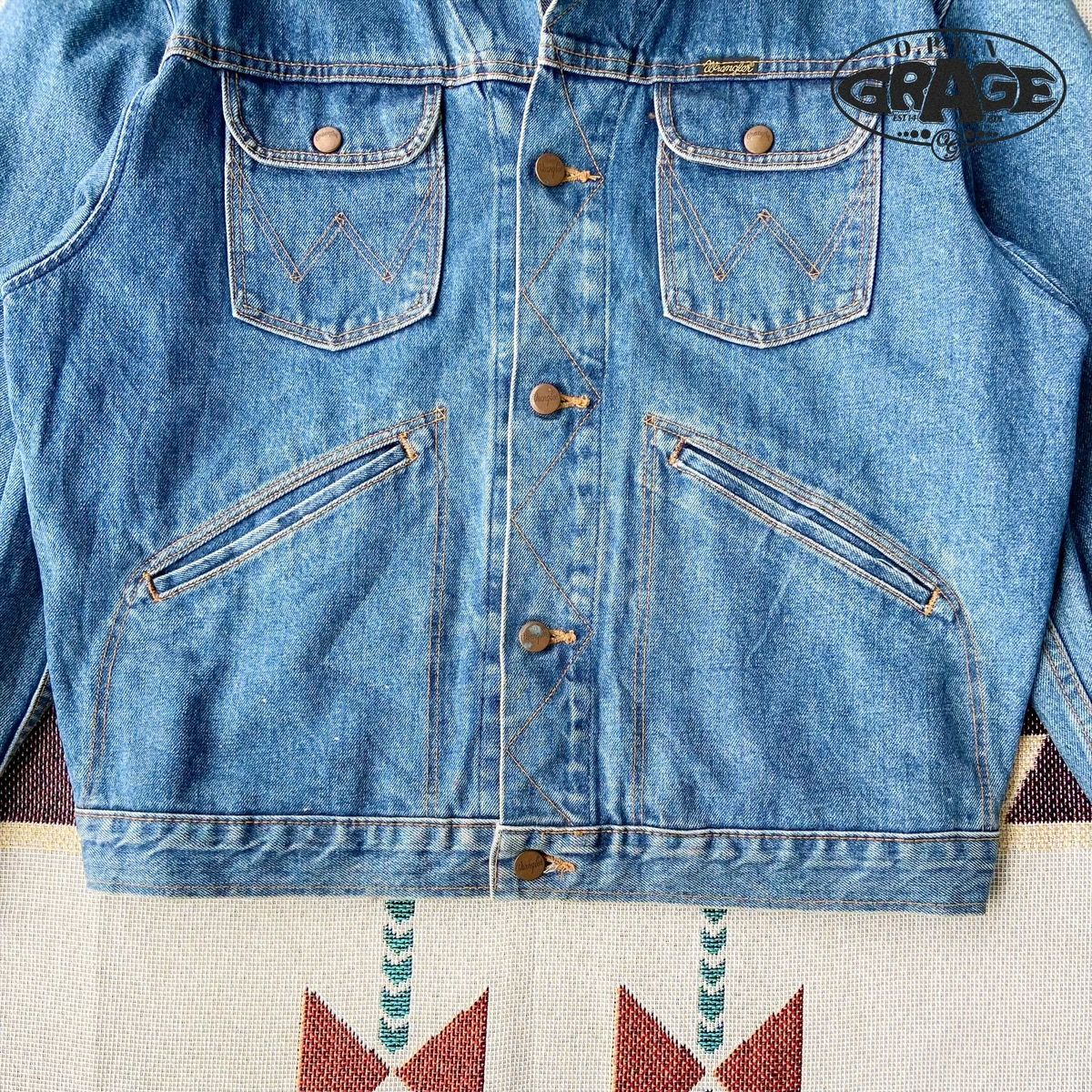 Archival Clothing - Collectible Classic VTG Wrangler Jean Jacket Worn by Icons - 7
