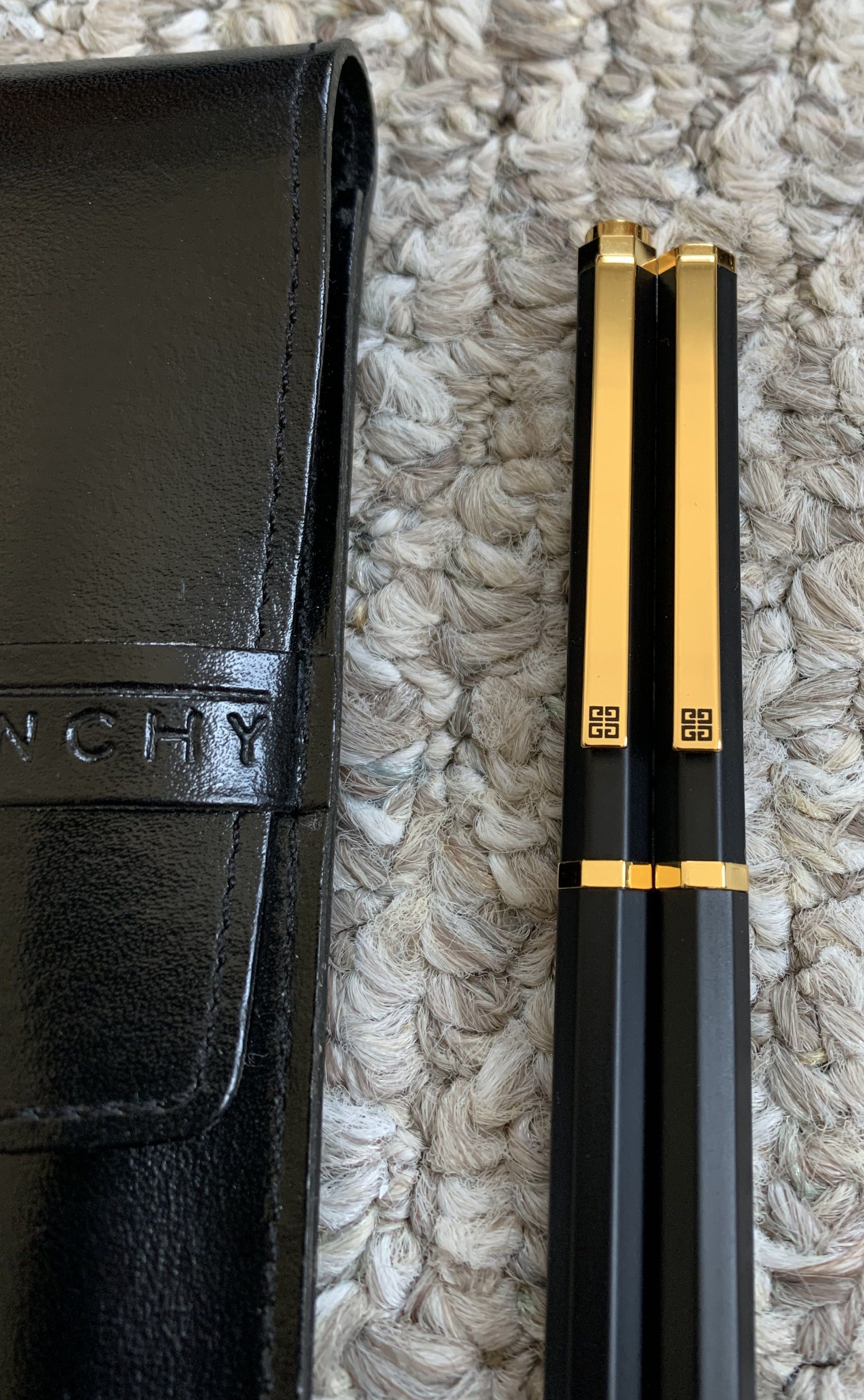 Vintage Givenchy Pen+Pencil Set + Case - 6