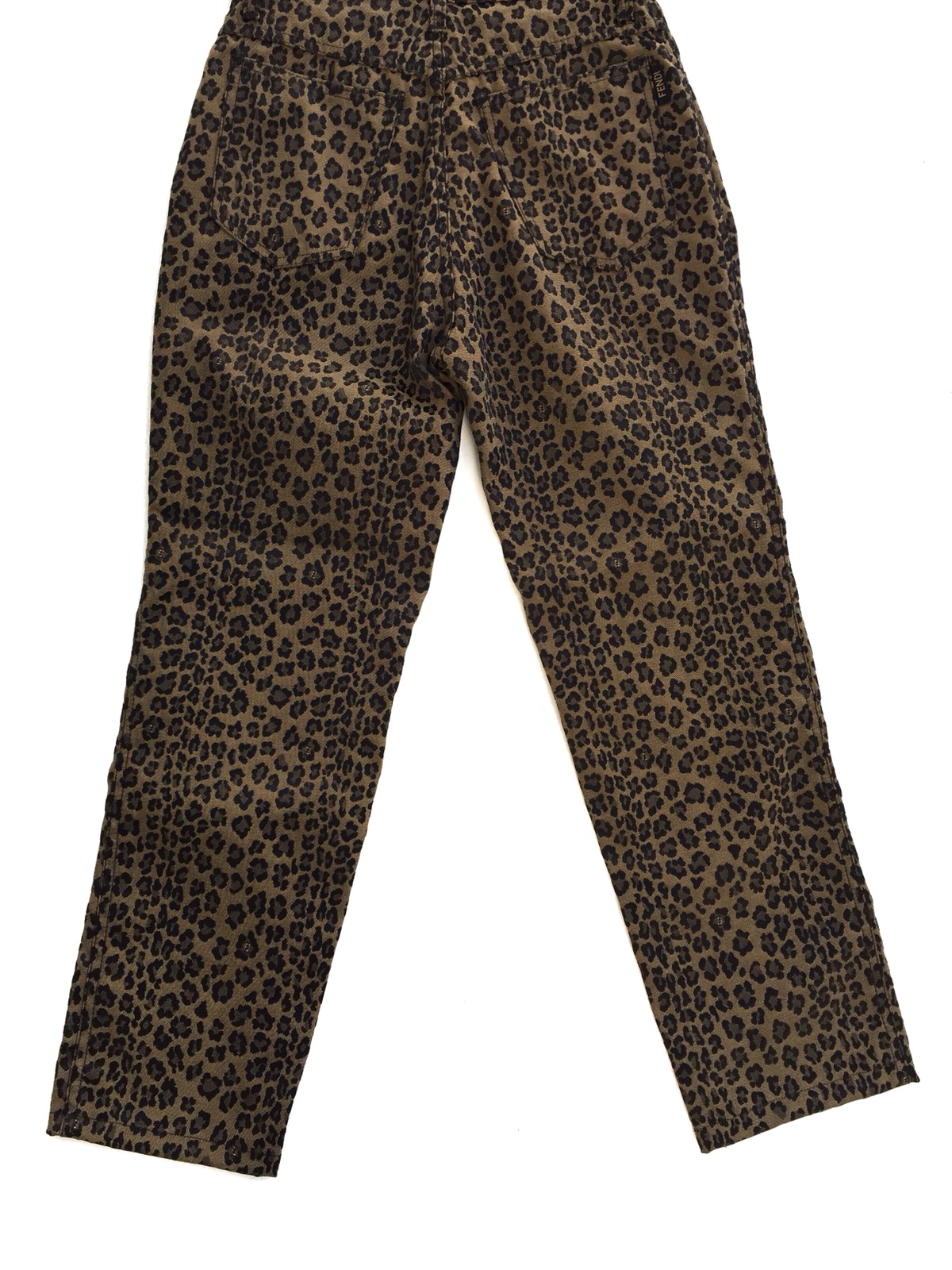 Vintage Authentic Fendi Leopard Pants - 7