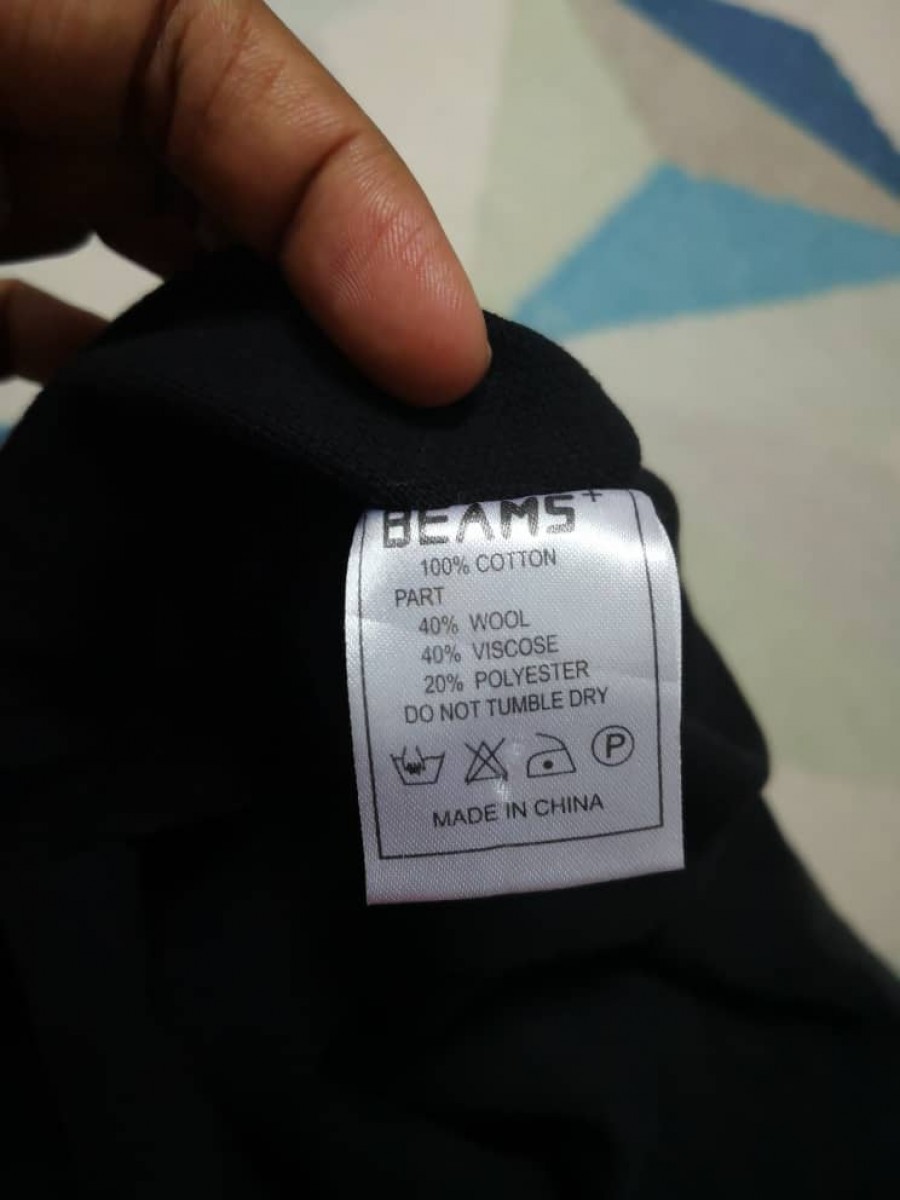 BEAMS PLUS Long Sleeve Polo - 4