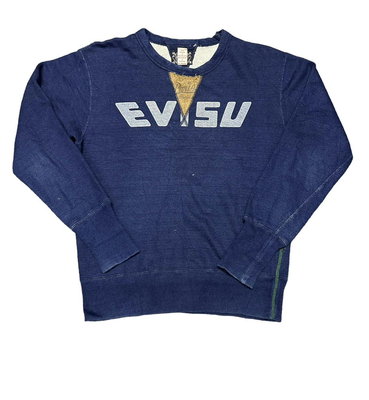 Evisu spellout sweatshirt - 1