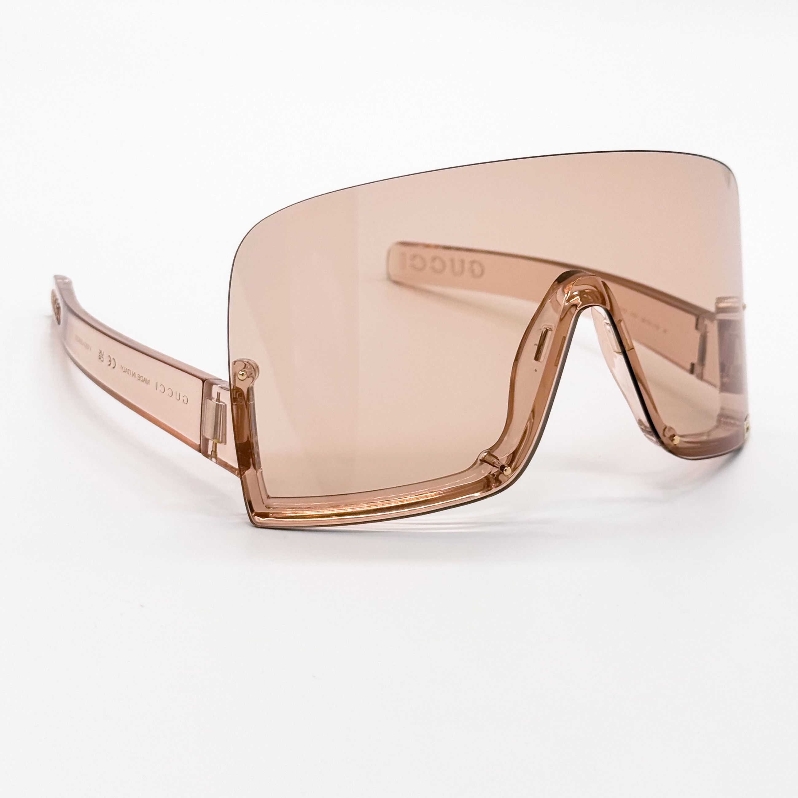 NEW GUCCI MASK SUNGLASSES GUCCI GG1631S 010 GUCCI SHIELD - 6