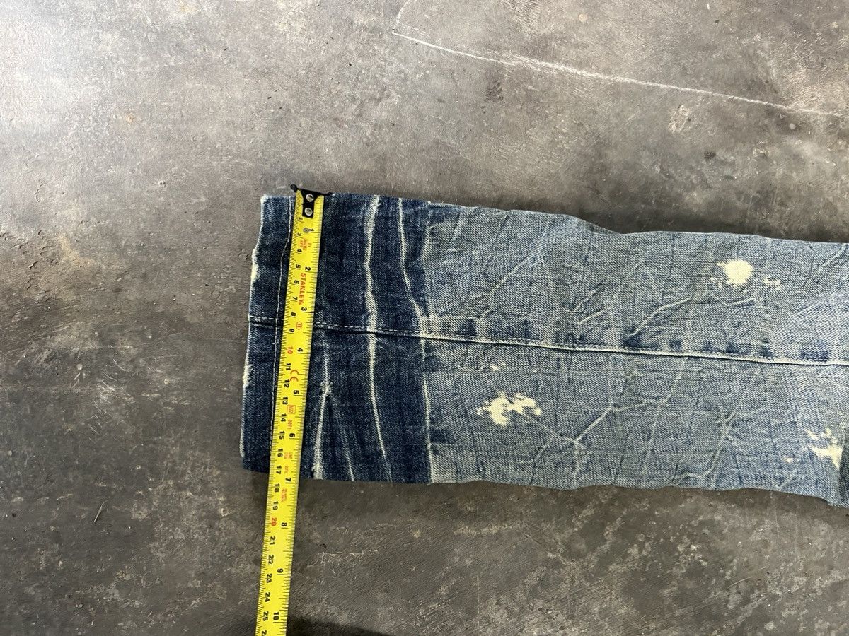 💥Vintage Distressed Banana Cut Denim - 8