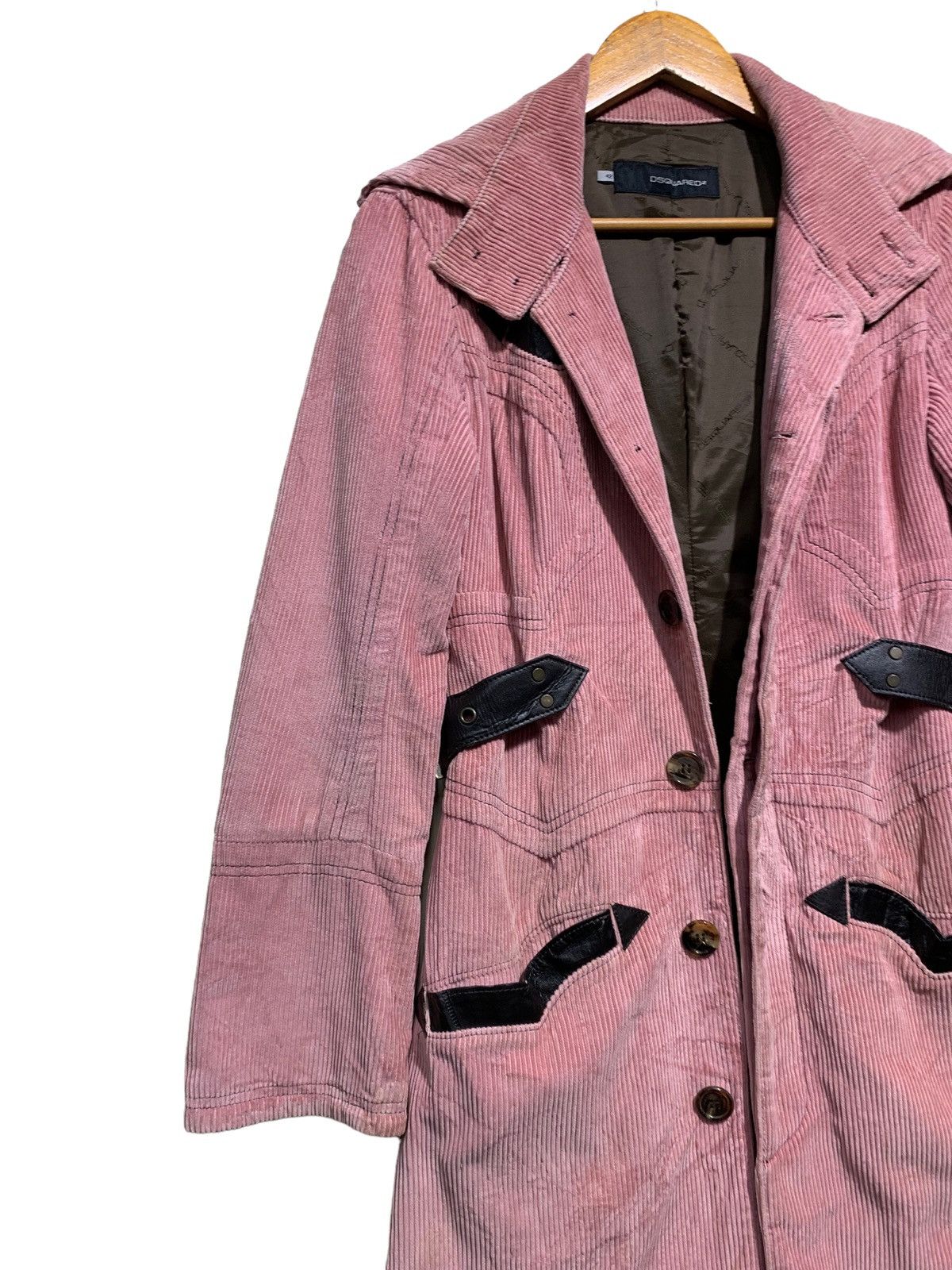 🔥DSQUARED2 CORDUROY TRENCH COATS - 2