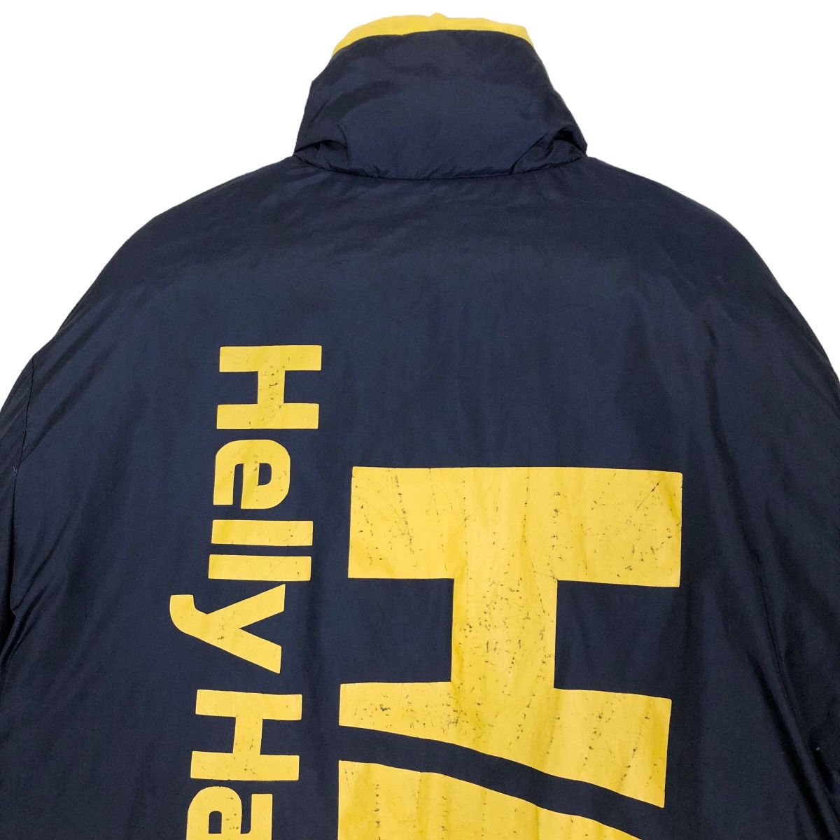 Vintage Helly Hansen Urban Reversible Down Jacket Big Logo - 24