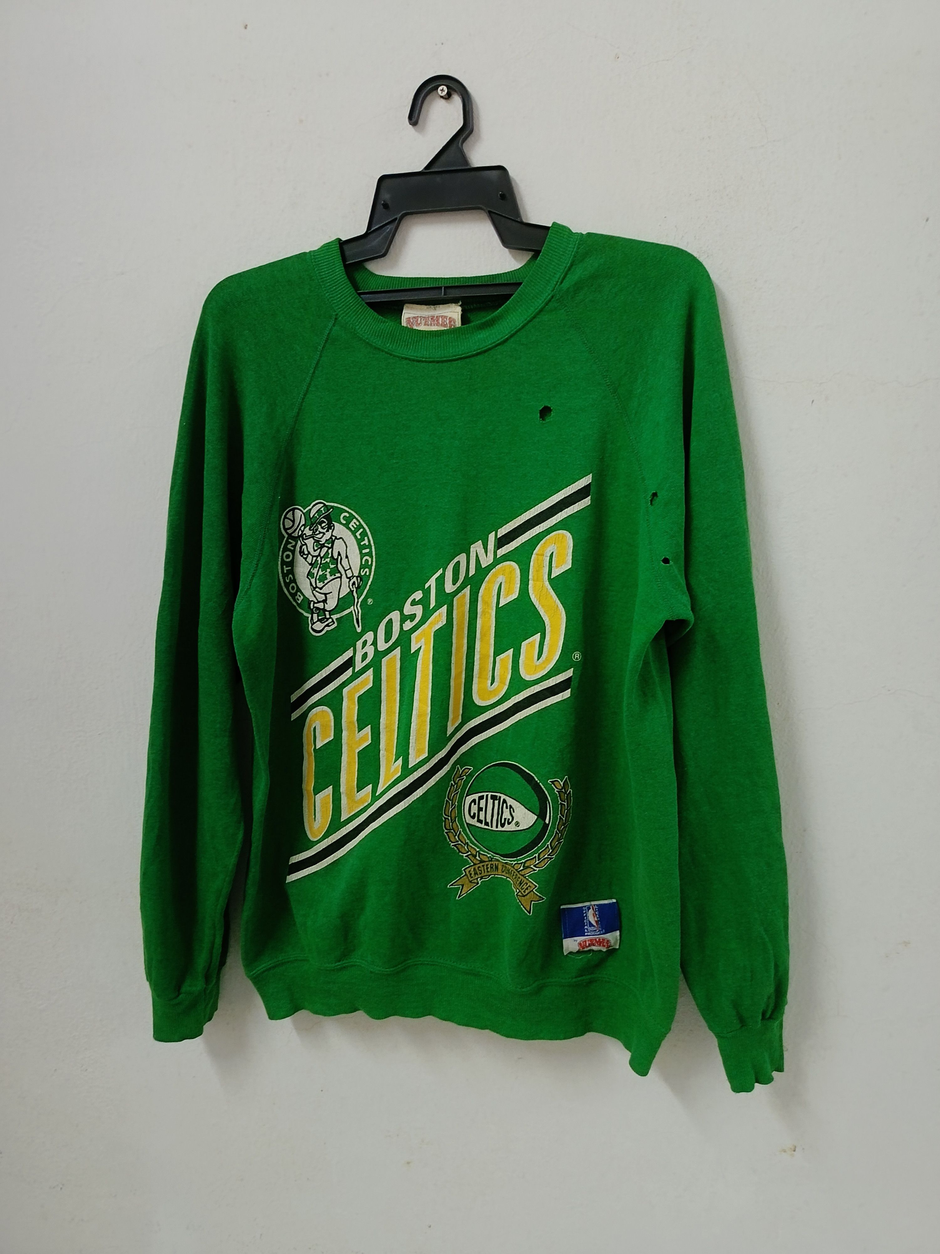 Vintage 80's Bolton Celtic Nutmeg Tag Jumper - 1