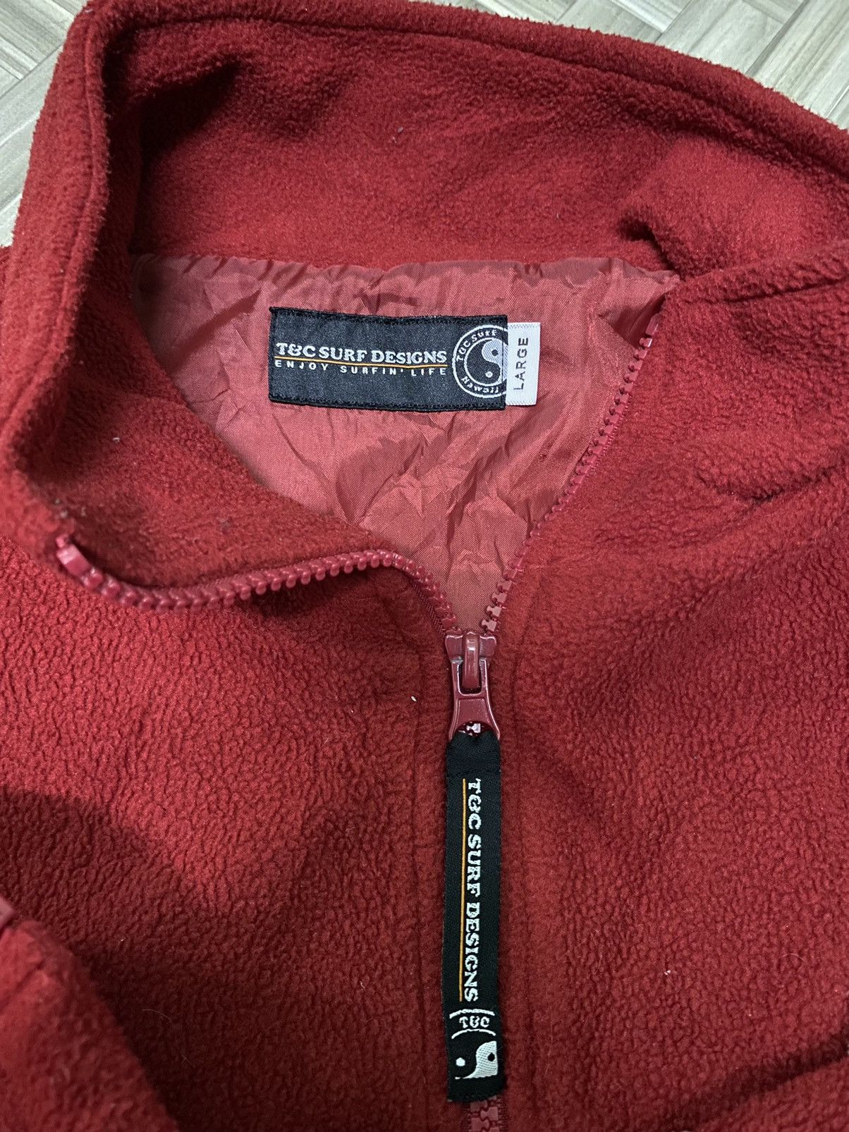 Brand - T&C Surf Design Fleece Sweater Jacket - 4