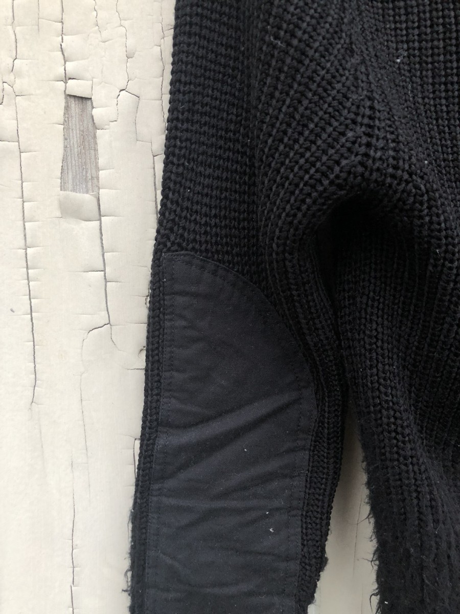 Fur Degradation Military Sweater Striped - 9