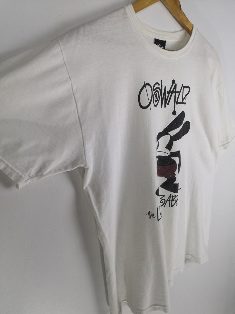 Other Designers Vintage - Vintage Stussy T-Shirt Disney Oswald The