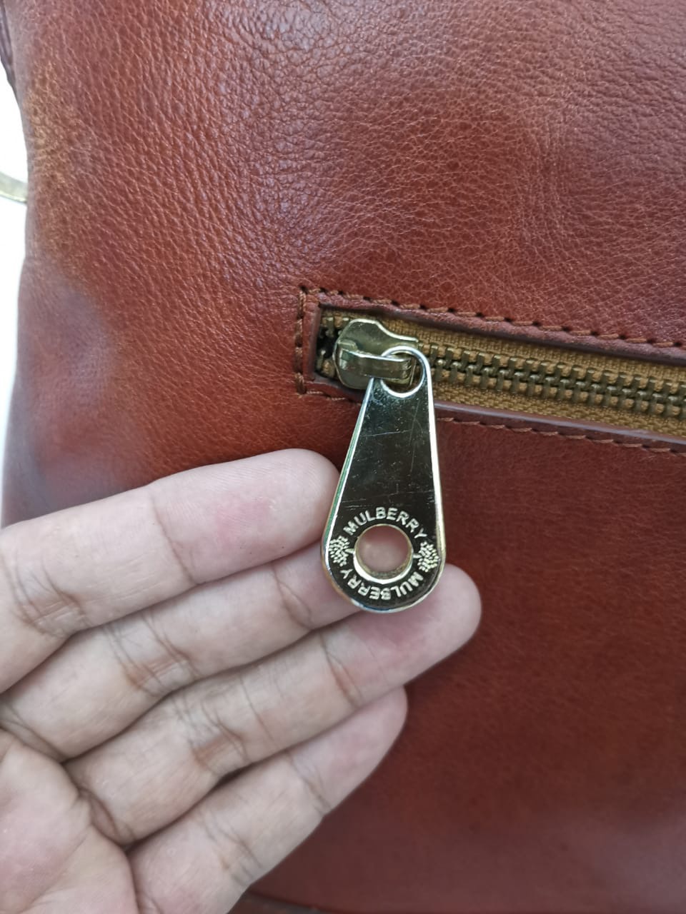 Vintage Mulberry Leather Handle Bag - 10
