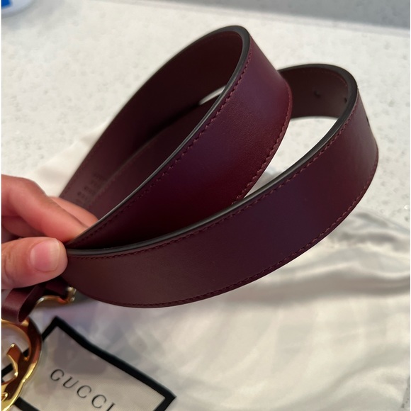 Gucci Interlocking GG Horsebit Buckle Belt 70 - 6