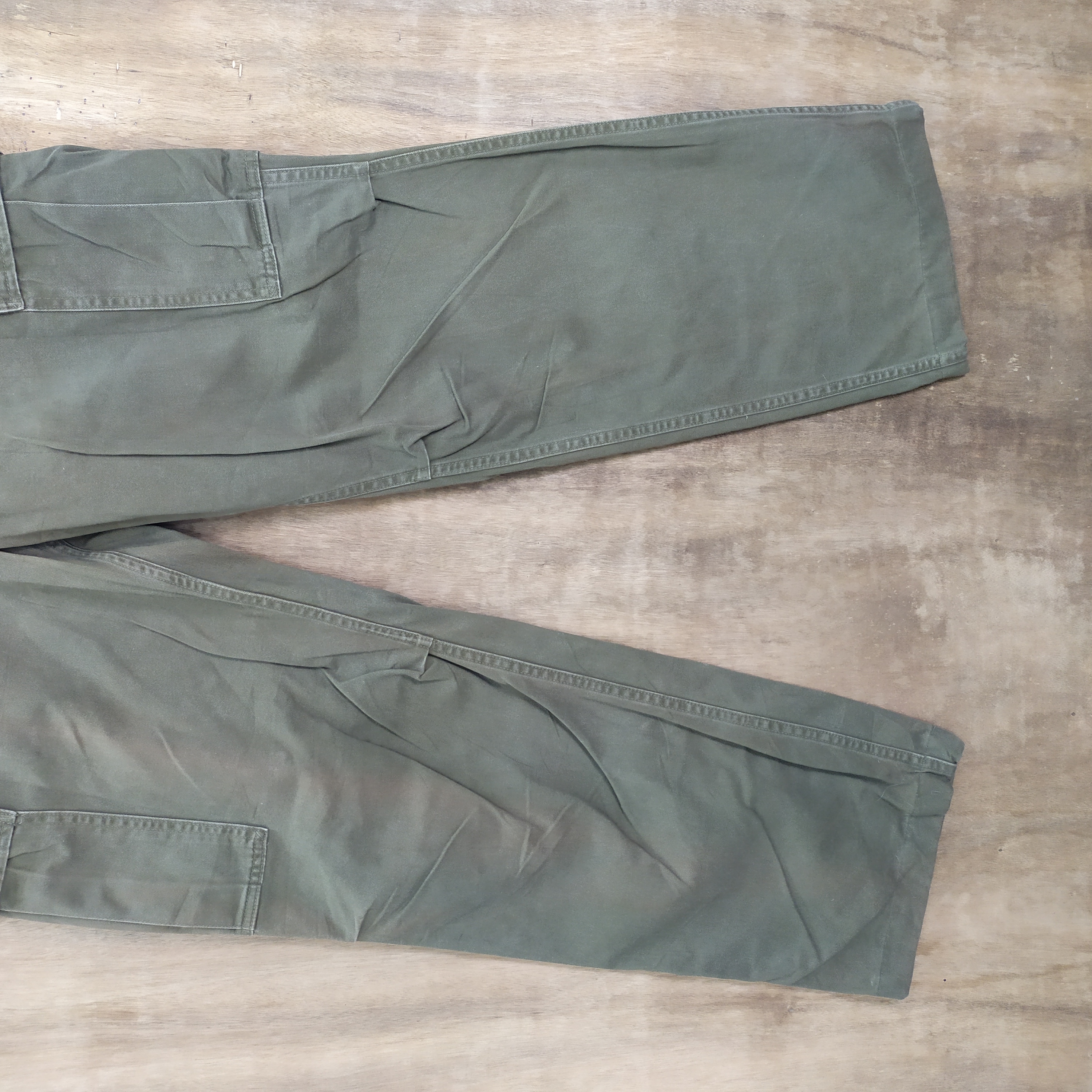 Military - AVIREX FADED CARGO PANTS - 5