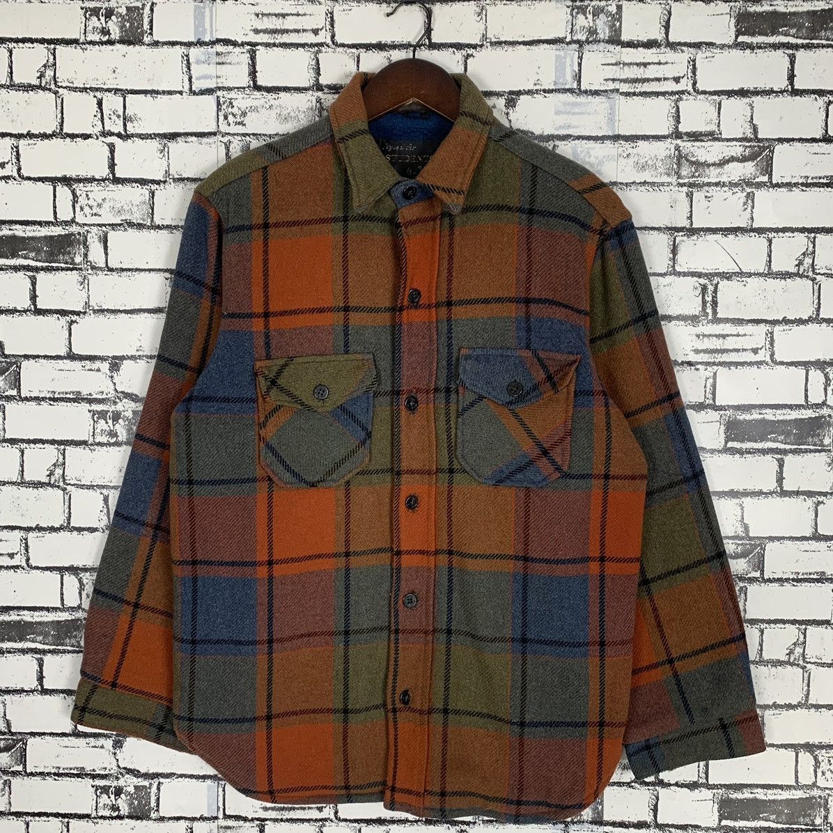 Vintage 50s Students By Sears Wool Flannel - 1