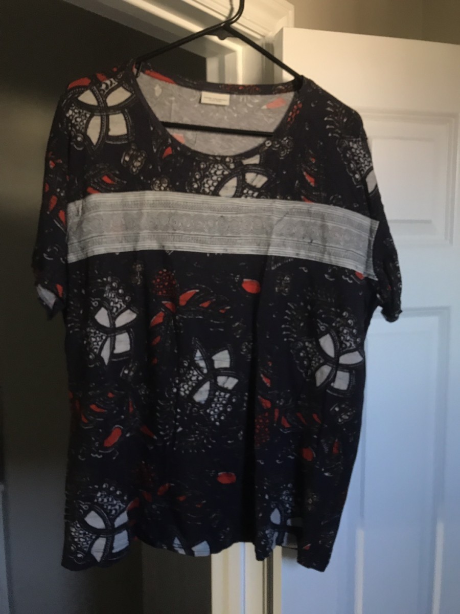 Floral Pattern Tee 54 - 1