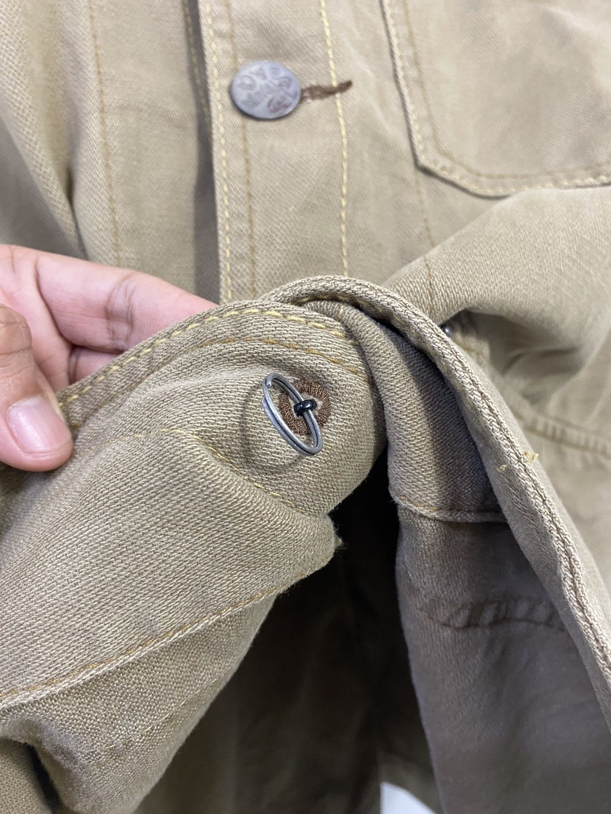 Vintage Levi’s Chore Jacket Design 3 Pocket Nice Design - 7