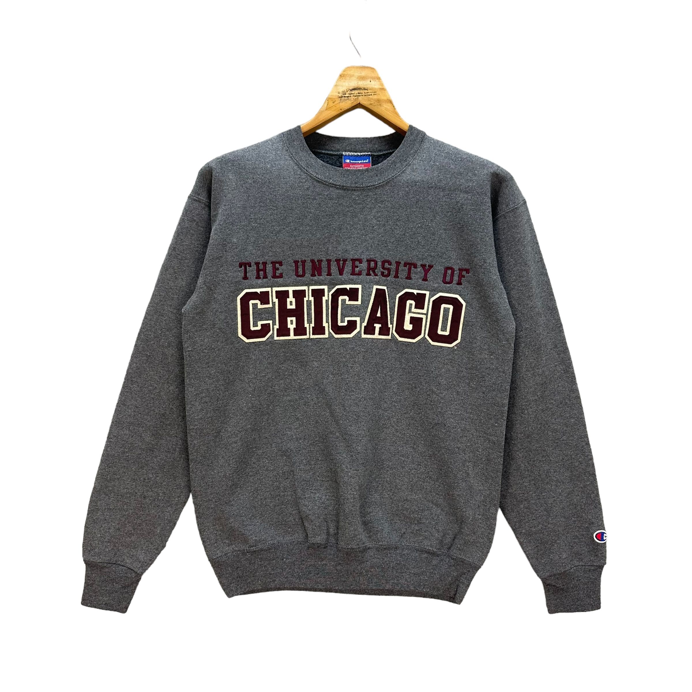 Chicago University Embroidery Big Logo Sweatshirts #8667-019 - 1