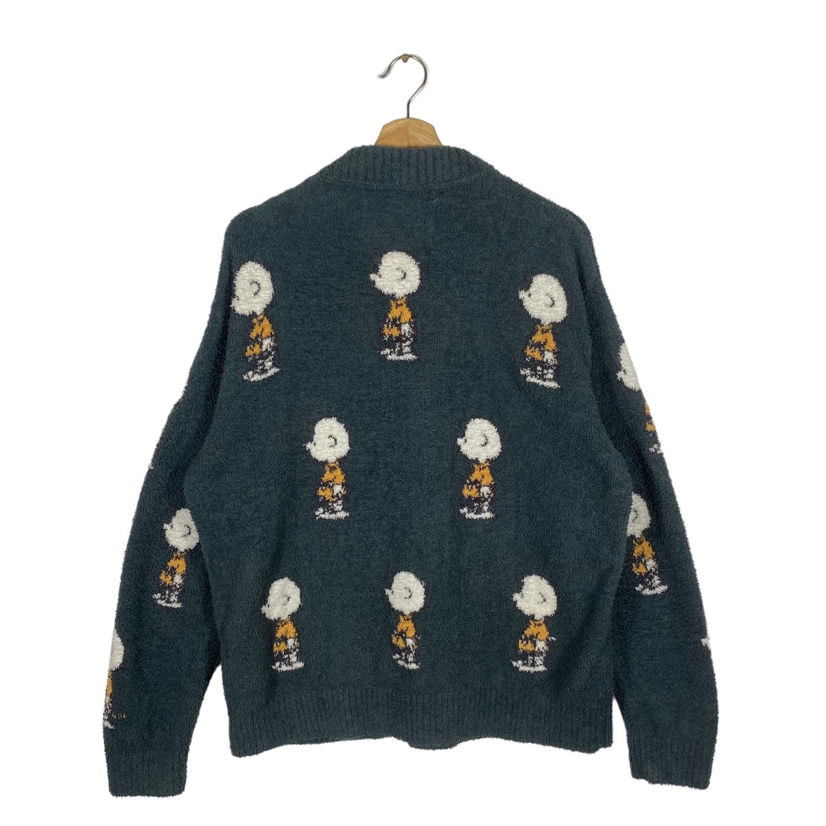 Peanuts - Vintage Japanese Brand X Peanuts Snoopy Fleece Cardigan - 10