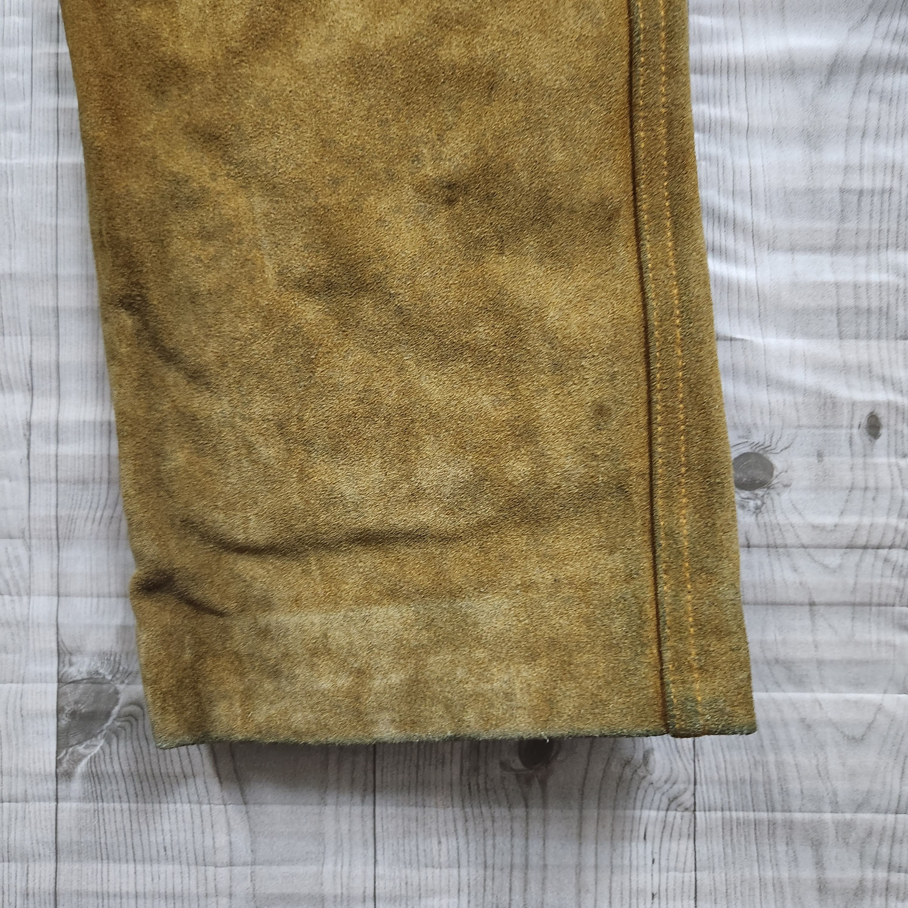 Vintage Beams Genuine Leather Pants - 11