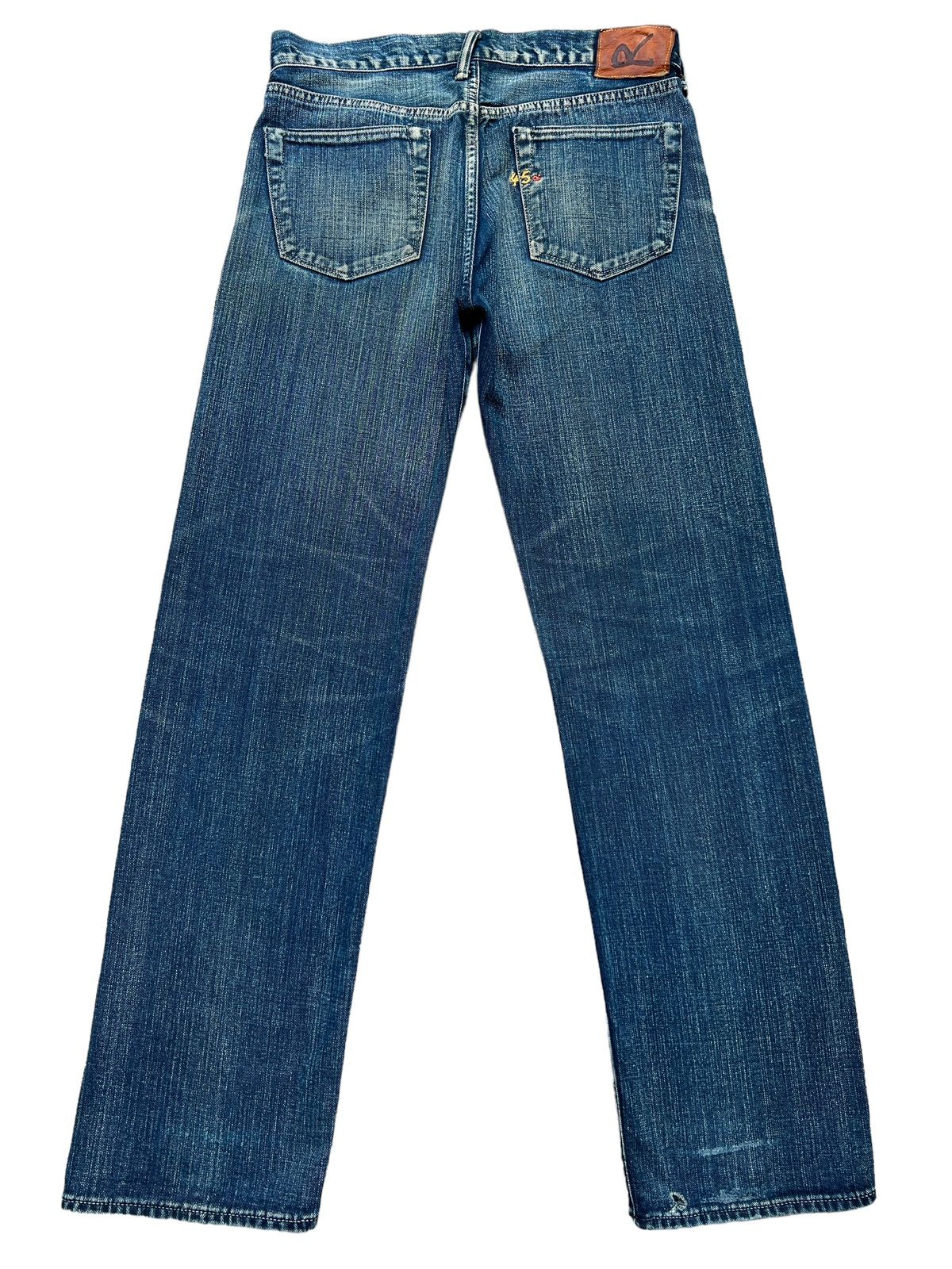 Vintage 45RPM Japan Faded Mudwash Denim Jeans 33x33 - 2