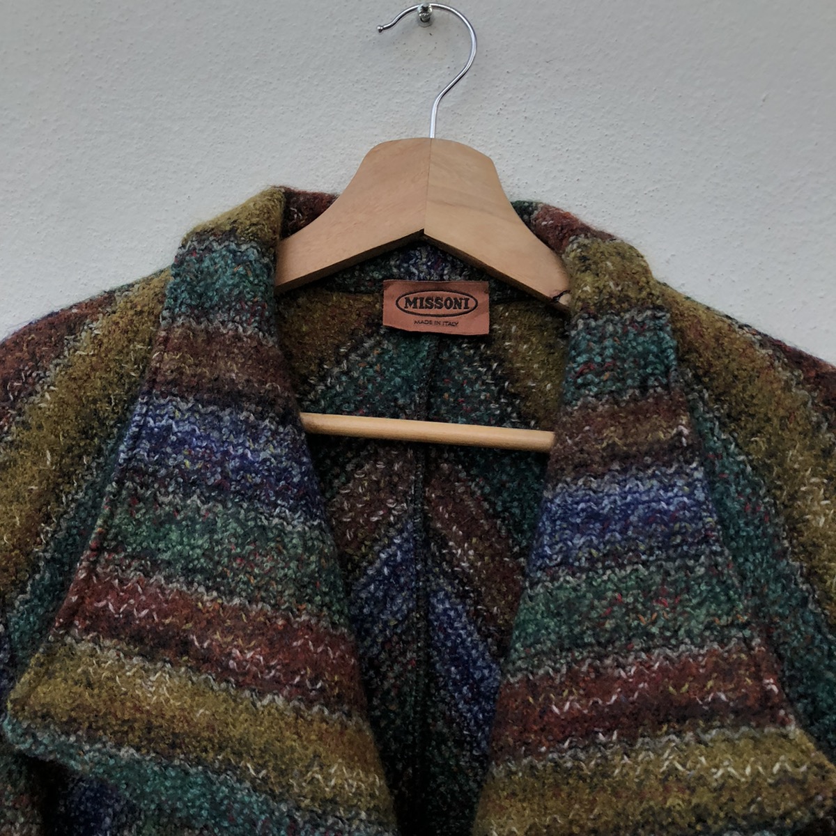 LONG JACKET WOOL MISSONI MADE IN ITALY - 7