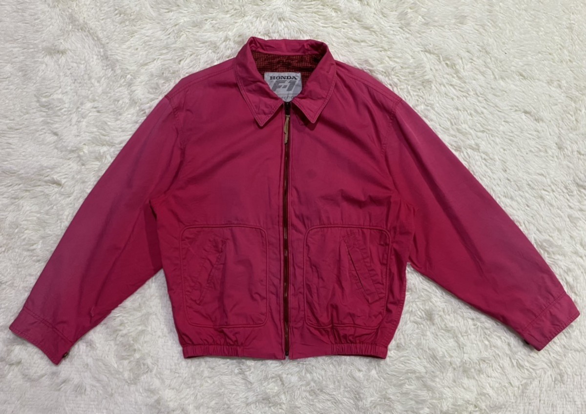 Honda - Honda F-1 Cotton Light Jacket in Pink Color - 1