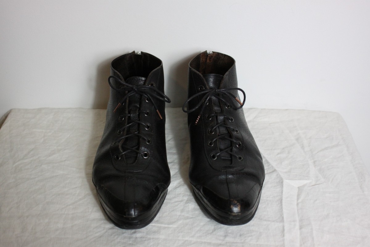 CCP Back-Zip Shoes - 6