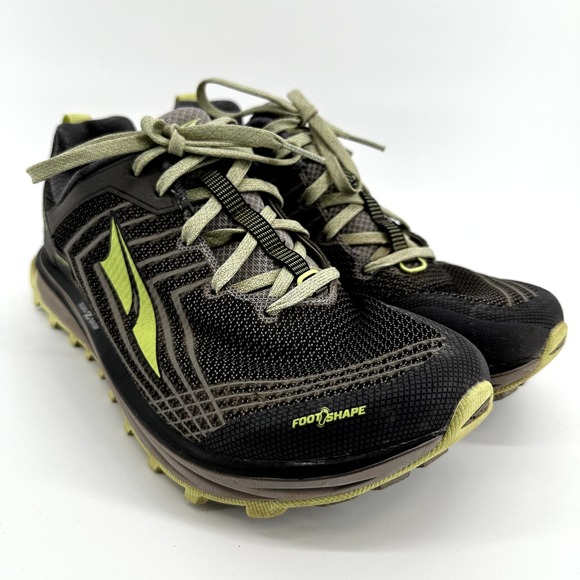 Altra Timp 1.5 Trail Running Shoes Lightweight Synthetic Mesh Black Yellow 9.5 - 2