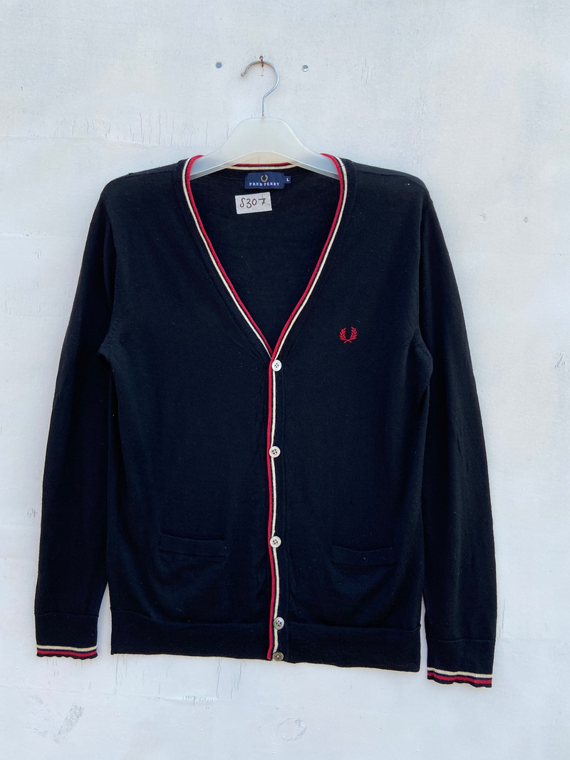 FRED PERRY CARDIGAN - 1
