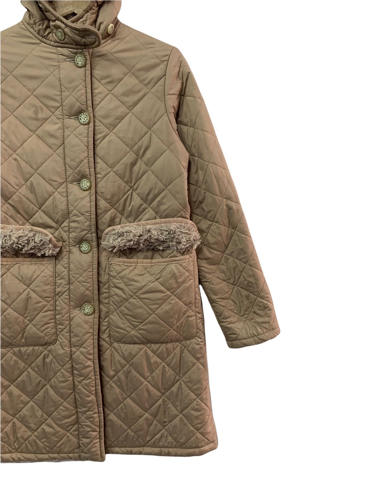 🔥MACKINTOSH SCOTLAND QUILTED FUR LINED LONG JACKETS - 5