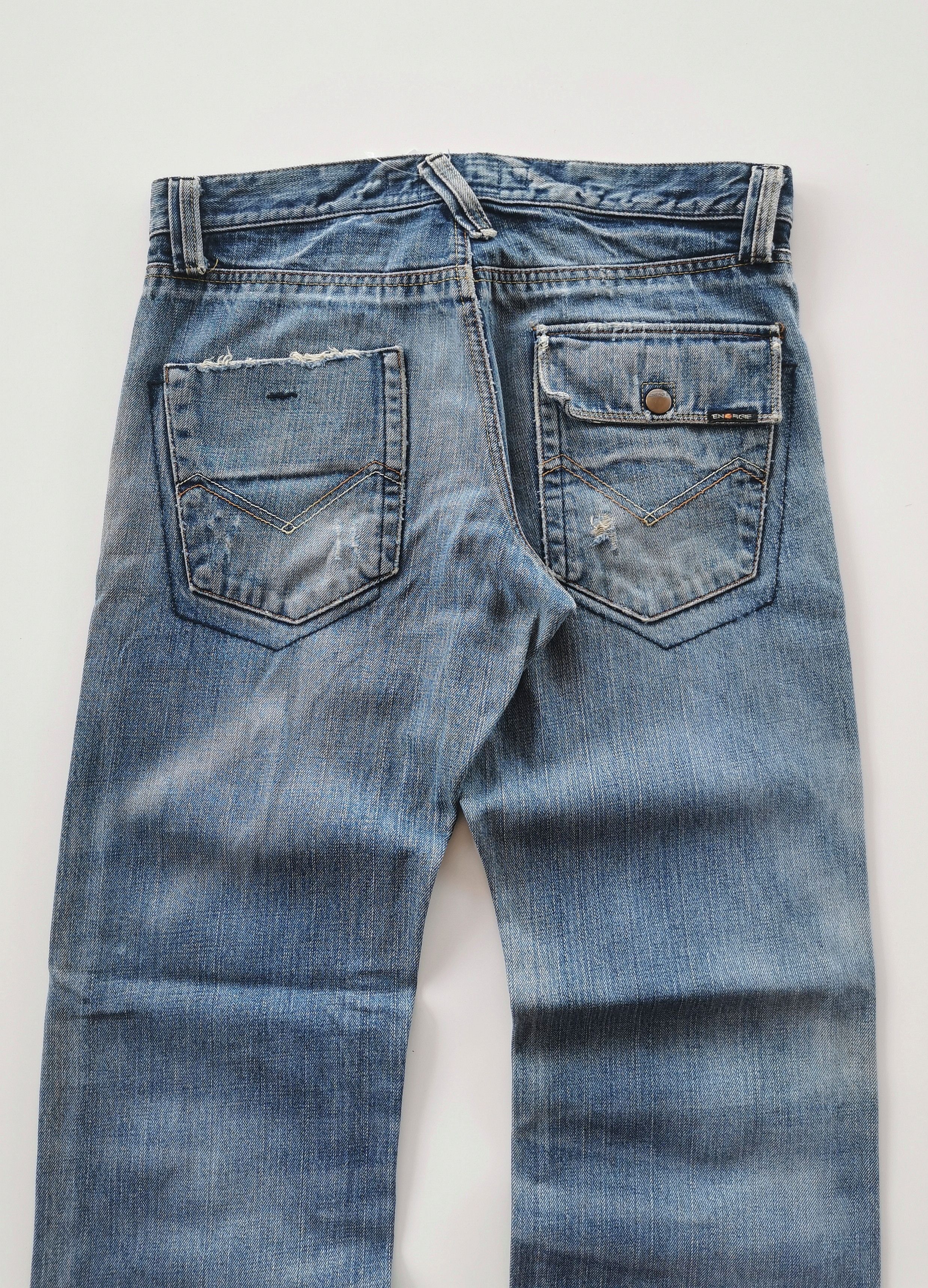 Energie Worn Out & Distressed Jeans - 7