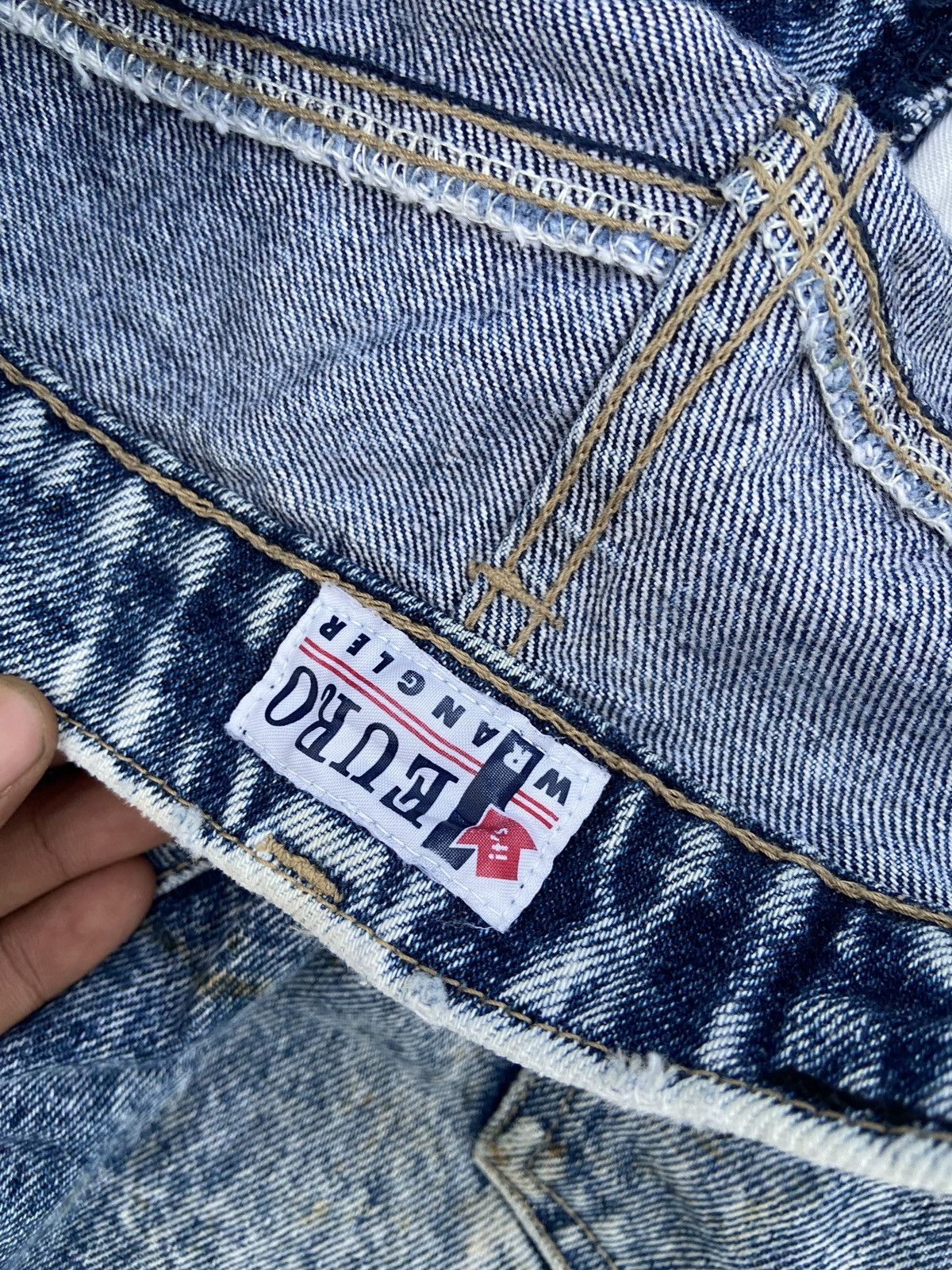 💥Vintage Baggy Wrangler Euro Denim - 8