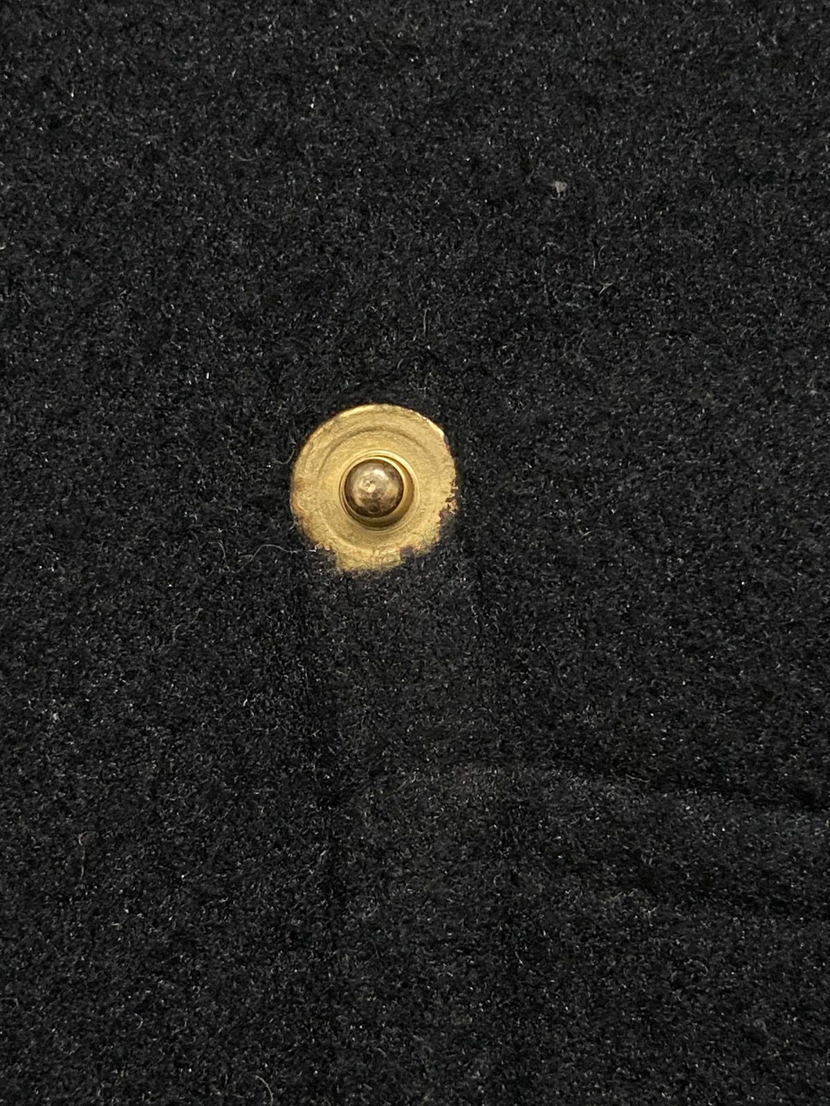 Gucci Gold Snap Button Fleece Jacket - 4