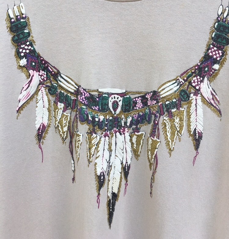 Vintage - Vintage Diamond Dust American Native T-Shirt - 3