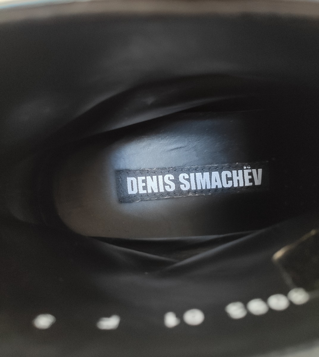 Denis Simachev - Polished leather front zip boots from FW2007.Like Guidi - 7