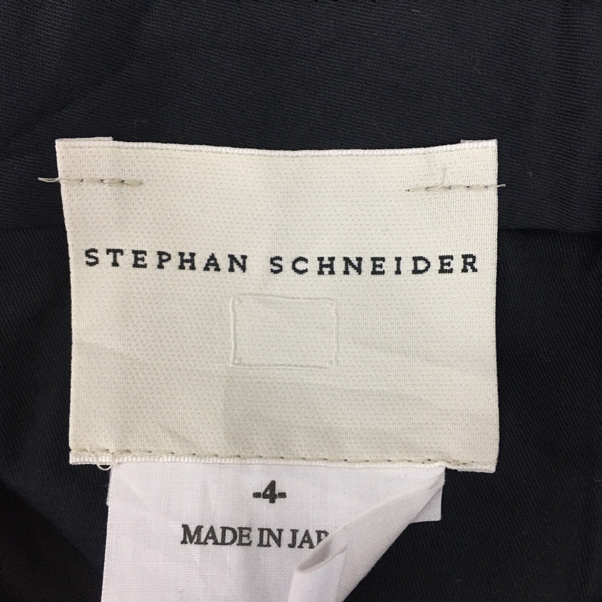 Vtg STEPHAN SCHNEIDER Made In Japan Black Pant Trouser Slack - 3