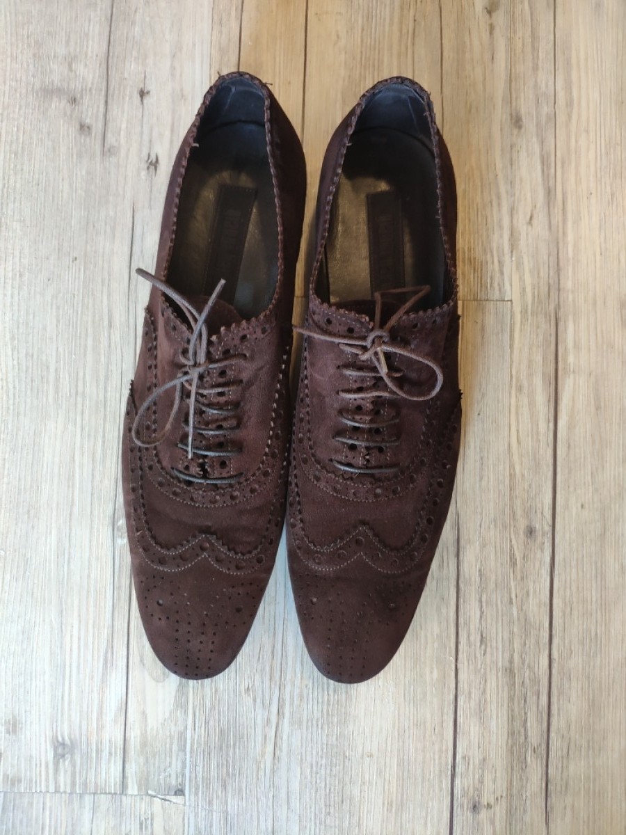Gianni Barbato - UNIQUE! Perforated brogues.Like Saint Laurent or Dior - 8