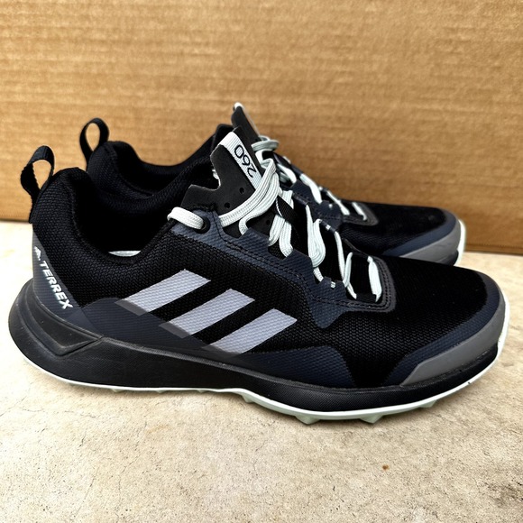 Adidas Terrex 260 Running Shoes Athletic Sneakers Lace Up Low Top Black/Gray 7.5 - 2