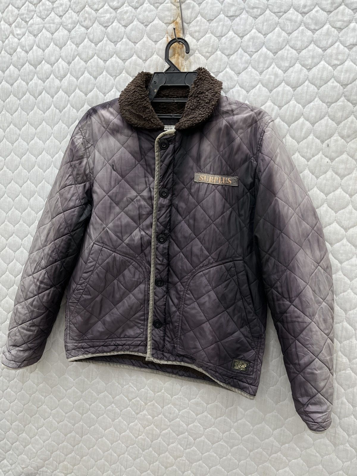 🔥🔥🔥ARCHIVE SURPLUS QUILTED SUN FADED JACKET - 2