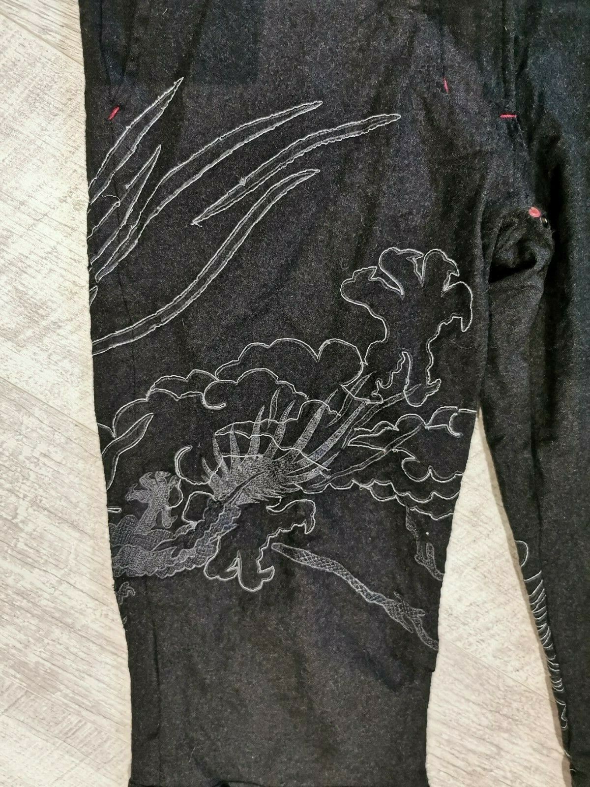 Maharishi - Maharishi Embroidered Wool Trouser - 6