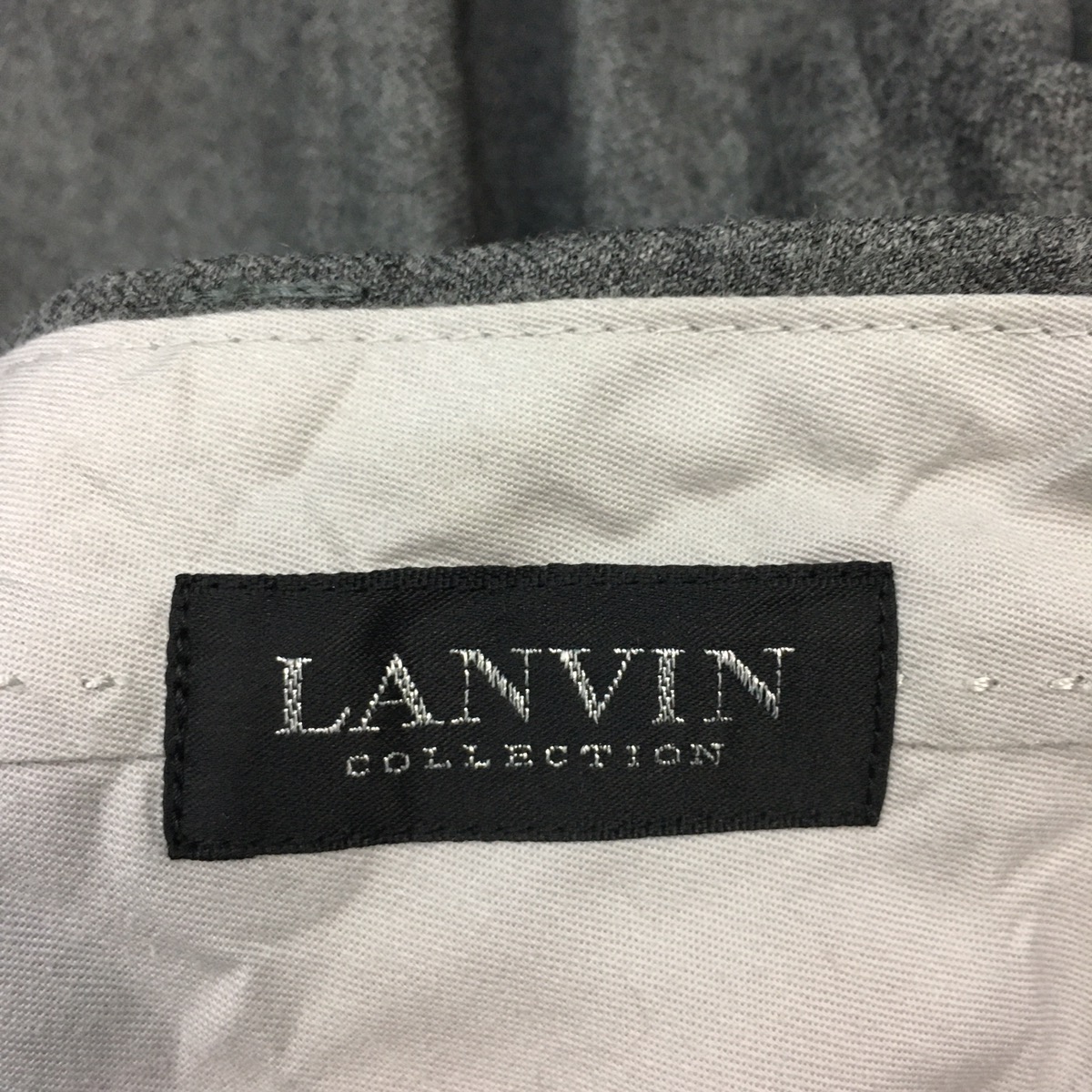 LANVIN COLLECTION Long Pants Trousers Cuff Leg Casual Pants - 8